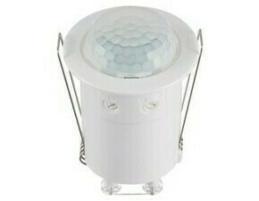 Detektor pohybu THEBEN TIMEGUARD TG106000, 360°m, průměr 50 mm, IP40, bílá