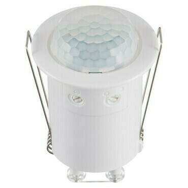 Detektor pohybu THEBEN TIMEGUARD TG106000, 360°m, průměr 50 mm, IP40, bílá