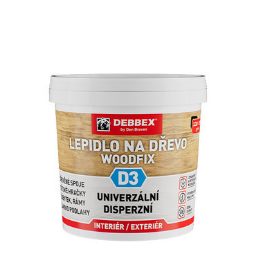 Lepidlo na dřevo DEBBEX 50233FF Woodfix D3 1kg