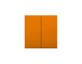 Kryt 2 násobný SIMON 54 DKW5/32, pro přístroje spínačů a tlačítek, oranžová