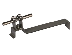 DEHN 206359  Podpěra vedení grip nerez H 20mm, pro prům. 8mm m., se vzpěrou pro zaháknutí, L 169 DEH DEHN