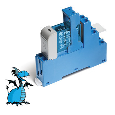 FINDER 48.61.7.024.0050 Vazební člen, 1P/16A, 24V DC, LED_OD_DPP RP 0,07kč/ks