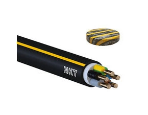 Kabel instalační  CYKY-J  5x2,5 RE á100 měděný
