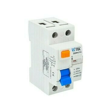 DAM Proudový chránič EBS9RN, 40A, 30mA, 1P+N, typ AC