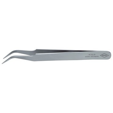 KNIPEX 92 32 29 Pinzeta přesná, špičatá, zahnutá.