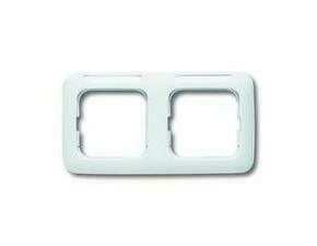 Rámeček s popisovým polem ABB Reflex SI 2CKA001754A2171, alpská bílá, dvojnásobný, vodorovný