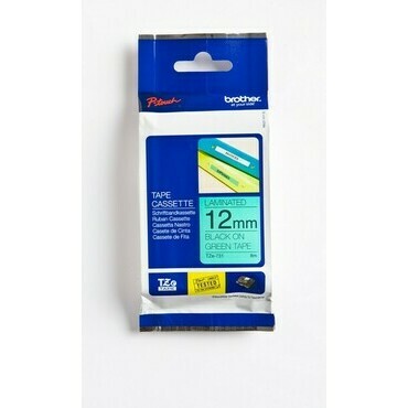 BROTHER  Páska 12  TZe-731 zelená/černá