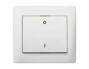 LEG 777015 GL BÍLÁ KRYT DVOJPÓL. SPÍNAČE