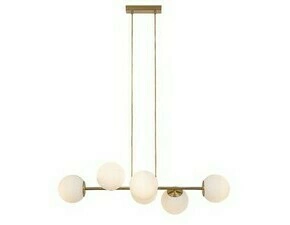 Závěsné svítidlo Kiara zlatá E27 6×35W RABALUX 72249