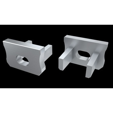 Koncovka profilu GREENLUX EC-PROFIL X GRAY HO (12-0084-00)