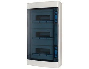 Rozvodnice nástěnná EATON 174199 IKA-3/36-ST, IP65, průhledné dveře, 3 řady, 36 modulů