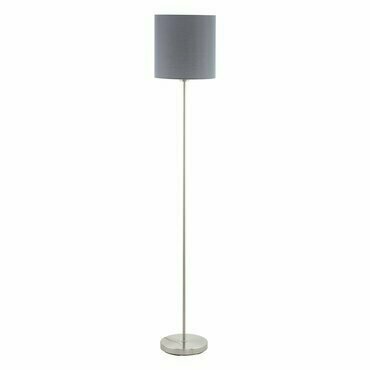 Lampa stojací EGLO STL 1 NICKEL-M GRAU PASTERI