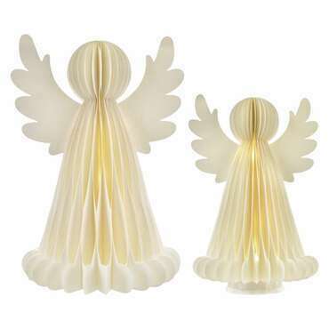 EMOS DCAW23 20LED PAPER ANGEL SET WHITE 6AA WW