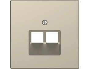 SCHN MTN4522-6033 Centrální deska, Merten D-Life, pro dvojnásobný mechanismus datové zásuvky, Sahara