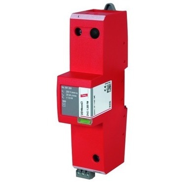 DEHN 961205  Kombinovaný svodič přepětí venCI 1-pólový, 255V, s předjištěním, s modulem dálkové DEHN DEHN