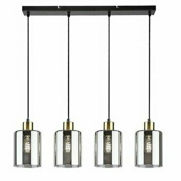 Svítidlo závěsné RABALUX 72247 PEREZ matná černá E27 4x MAX 40W