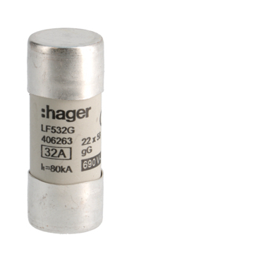 HAG LF532G Pojistka válcová, velikost 22x58, 32A gG, 690V AC