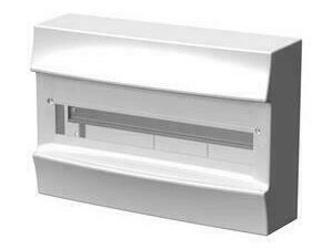 Rozvodnice nástěnná ABB 1SPE007717F0800, IP41/18M, Mistral41W bez. N/PE, bez dvířek