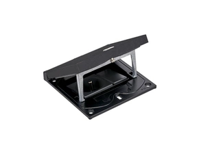 SIMON KFH120SEC/74 Vklad krabice podlahové ocelové KGT, s inbusovým zámkem, 1 zásuvka silová K45 (ty