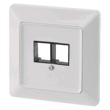 EMOS A6004.4 KRYT DATOVÉ ZÁSUVKY 2×RJ45