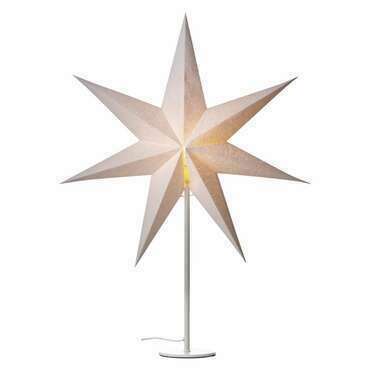 EMOS DCAZ06 PAPER STAR STAND WHITE 45CM STAR E14