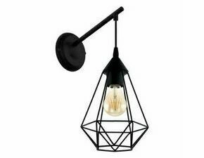 Svítidlo nástěnné EGLO WL 1 E27 SCHWARZ TARBES