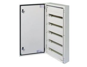 SEZ T-BOX 90/5/18  Kovová skříň T-BOX, nástěnná, 90 modulů - 5 řad, IP 65, 900x450x125 mm