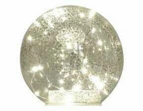 EMOS DCLW35 20LED SPECKLED GOLDEN GLASS BALL 3AA WW