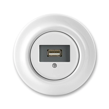 Zásuvka komunikační USB ABB Decento 5014K-C00420, bílá