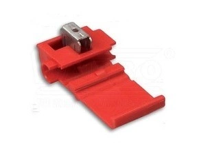 wpr8994 ZSVO-D-15 Cu svorka zářezová izolovaná, s dvojitým břitem, 0,5 - 1,5 mm2, červená