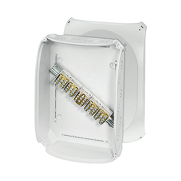 HEN DK 5035 S Krabcová rozvodka pro vnitřní a venkovní chráněné instalace IP 55/IP 66, se svorkovnic