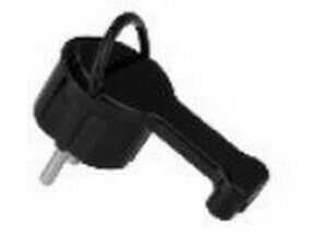 DAM WT-16UP vidlice přímá unischuko, plochá, černá