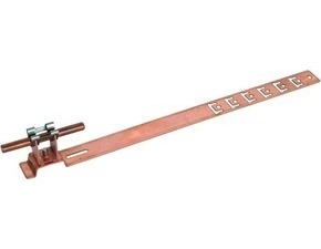 DEHN 206217  Podpěra vedení UNIgrip Cu H 20mm, pro prům. 8mm m., s lomenou vzpěrou L 335mm DEHN DEHN