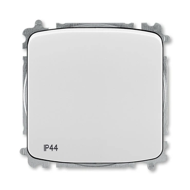 Přepínač střídavý ABB Tango 3559A-A06940 S, řazení 6, šedá, IP44, s krytem