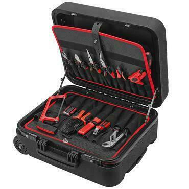 CIMCO 170374 Plastový kufr MEGA WHELL s nářadím 410x550x245 mm (21 ks)