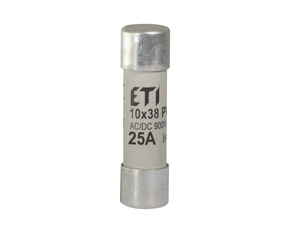 ETI 002625035 pojistka, CH10x38 gR 25A/900V AC/DC