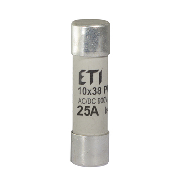 ETI 002625035 pojistka, CH10x38 gR 25A/900V AC/DC