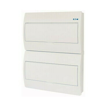 Rozvodnice nástěnná EATON 281694 BC-O-2/36-TW-ECO, bílé plast. dveře, 2 řady, 36 modulů