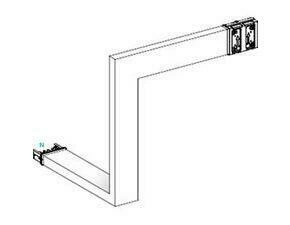 SCHN KSA250DMBK43A 3D koleno 250 A na míru RP 39,6kč/ks