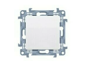 SIMON CP1C.01/11 Ovladač zapínací, bez piktogramu, řazení 1/0, 10 A/250 V~ bez šroub