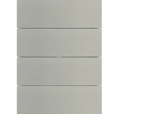 HAG 75164593 Senzor, tlačítkový, 4-násobný, Komfort, B.IQ, ušlecht. nerez. ocel