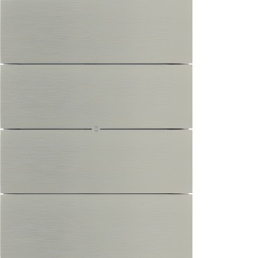 HAG 75164593 Senzor, tlačítkový, 4-násobný, Komfort, B.IQ, ušlecht. nerez. ocel