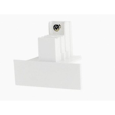 Koncovka LEDVANCE TRACKLIGHT END CAP RECESSED WT PWGR, 2 kusy v balení