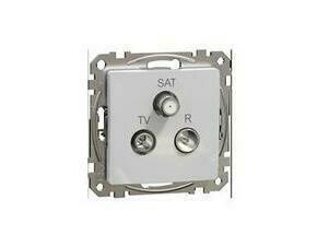 SCHN SDD113481 Sedna D/E - TV-R-SAT zásuvka koncová 4dB, Aluminium