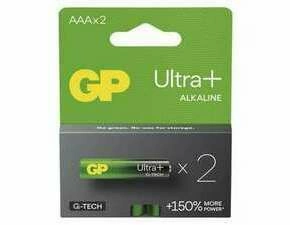 Baterie alkalická GP ULTRA B03112 PLUS AAA (LR03) 2PP