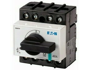 EATON 1314106 DCM-40/1 Odpínač DUCO, 40A, 3+N pól, s pevnou osou a ovládací pákou
