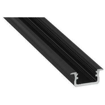 LED profil GREENLUX AL-PROFIL B BLACK 2M (10-0022-20)
