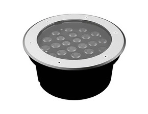 LED reflektor LEDVANCE AR ING RD V 24W 830 SYM09 BK DA