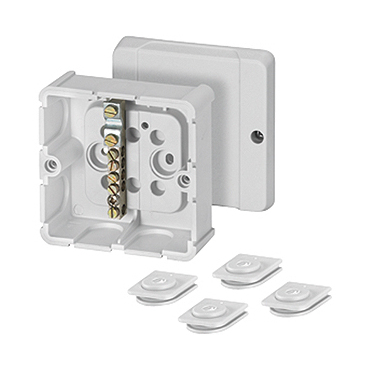 HEN DP 9026 Krabcová rozvodka pro chráněné instalace s ekvipotenciální svorkovnicí, IP 54.