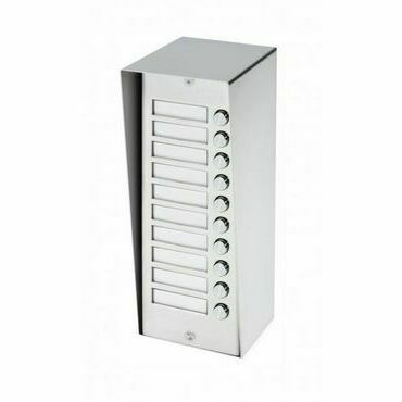 Tablo zvonkové CZECHPHONE 4004000223, TT-S-LN 10E, 10 jmenovek